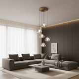 Staggered Globe Pendant Light view 7