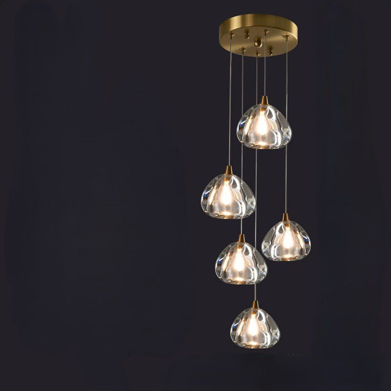 Staggered Globe Pendant Light view 9