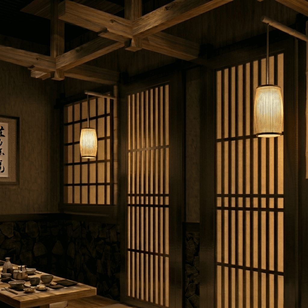 Woven Bamboo Stem Wall Light view 5