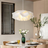Matt White Petal Pendant Light view 3