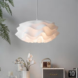 Matt White Petal Pendant Light view 7