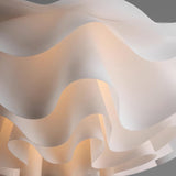 Matt White Petal Pendant Light view 8
