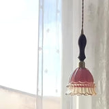 Pink Glass Pendant Light view 4