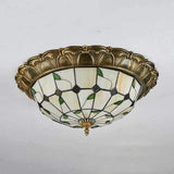 Plafonnier cristal ancien view 5