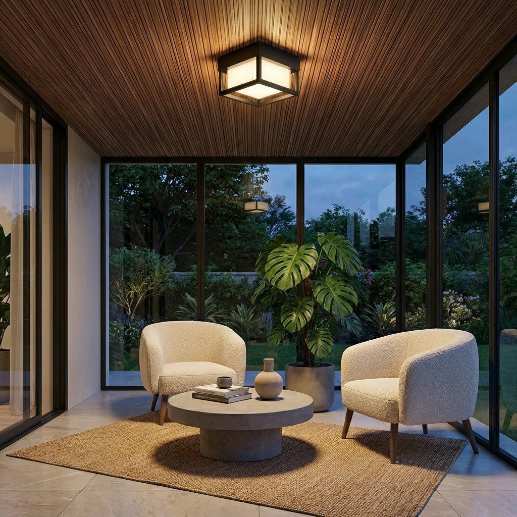Plafonnier extérieur ip65 view 5