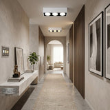 Plafonnier intérieur rectangulaire 3 lampes view 3