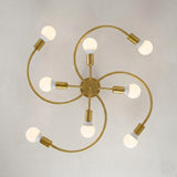 Plafonnier laiton design view 8