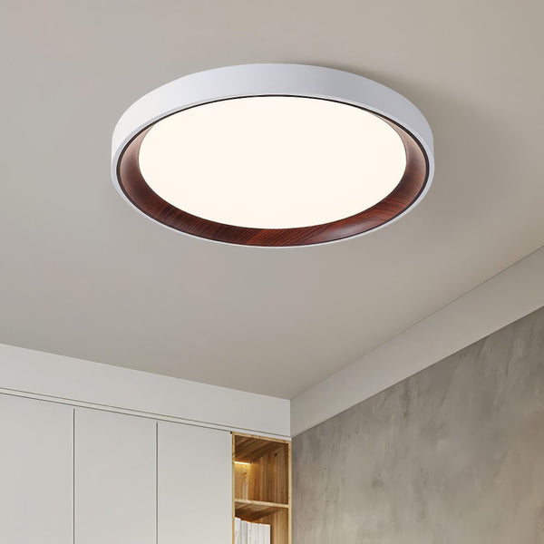 Petit plafonnier led salle de bain rond