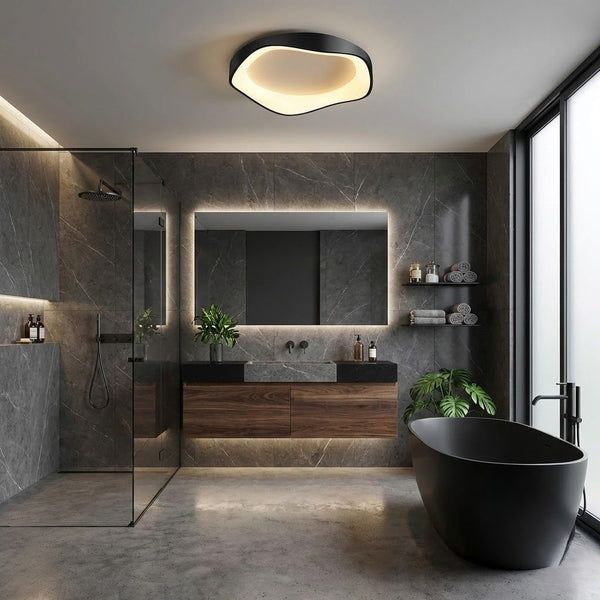 Plafonnier salle de bain design