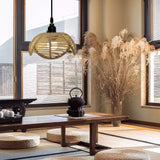 Plastic Rope Woven Pendant Light view 3