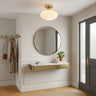 Pleated Ceiling Light