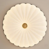 Pleated Glass Flush Ceiling Light view 5