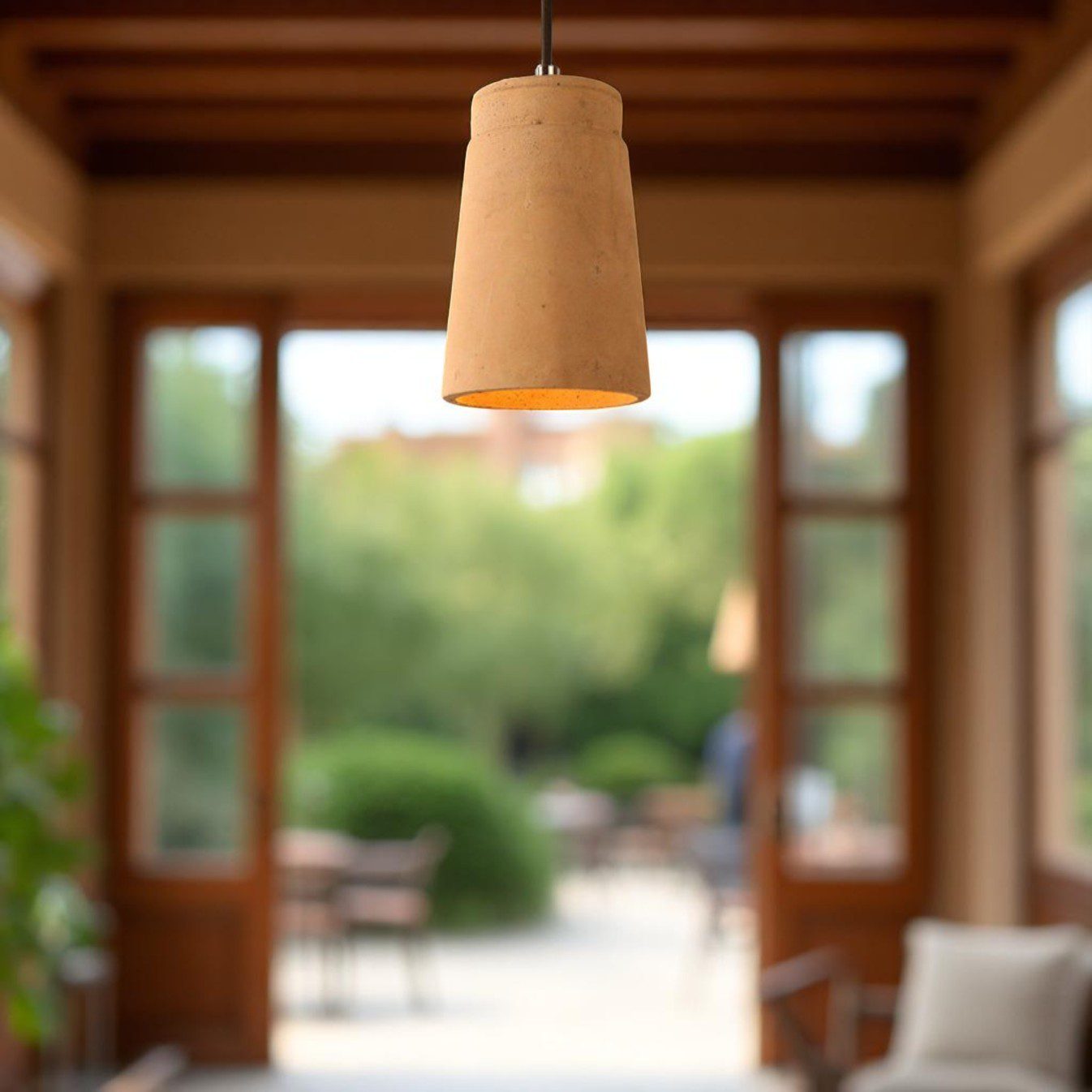 Pot suspension terre cuite view 6