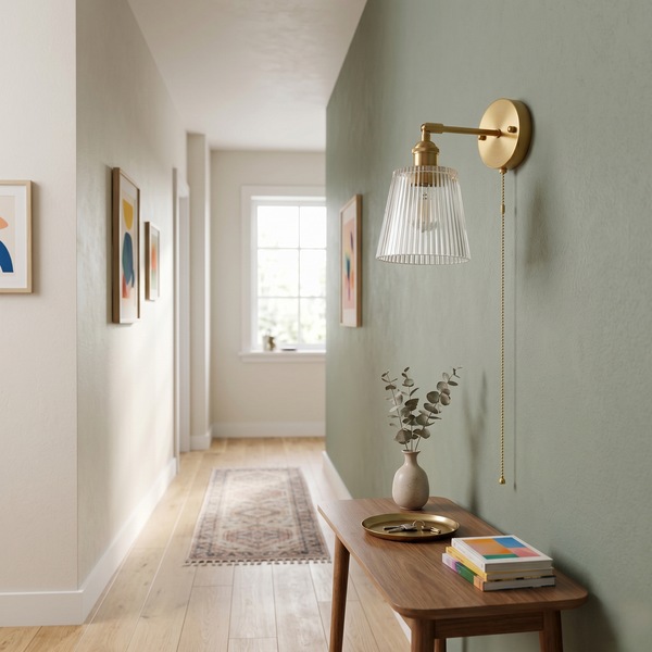 Pull Cord Wall Lights