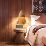 Raffia Fringe Pendant Light view 2