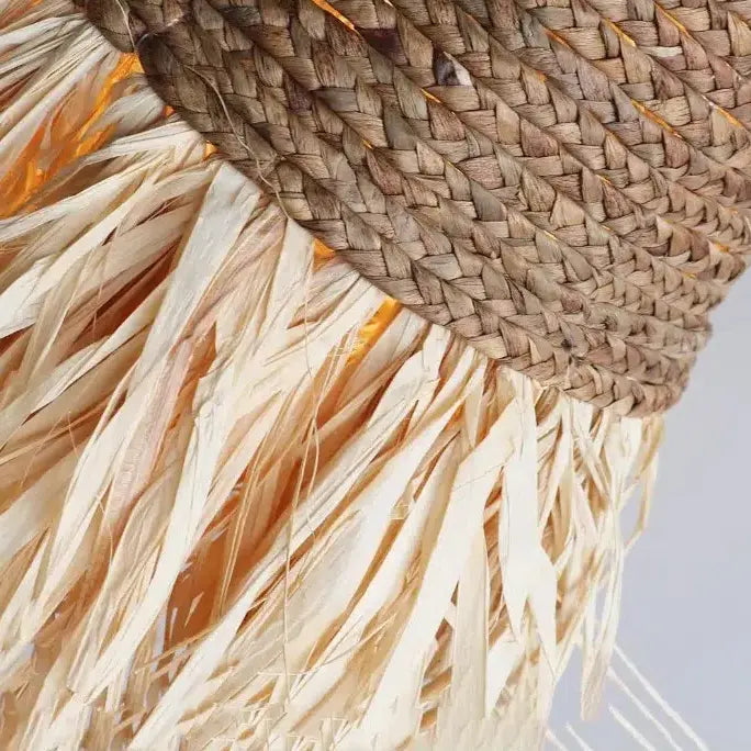 Raffia Fringe Pendant Light view 6