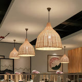 Rattan Basket Pendant Light view 6
