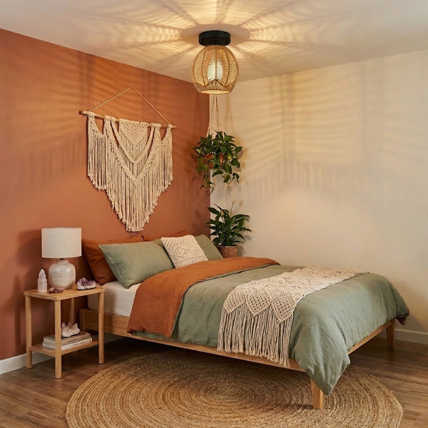 Rattan Ceiling Light