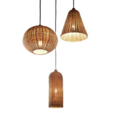 Rattan Cluster Pendant Light view 6