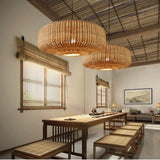 Rattan Drum Pendant Light view 5