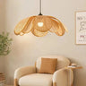 Rattan Flower Pendant Light