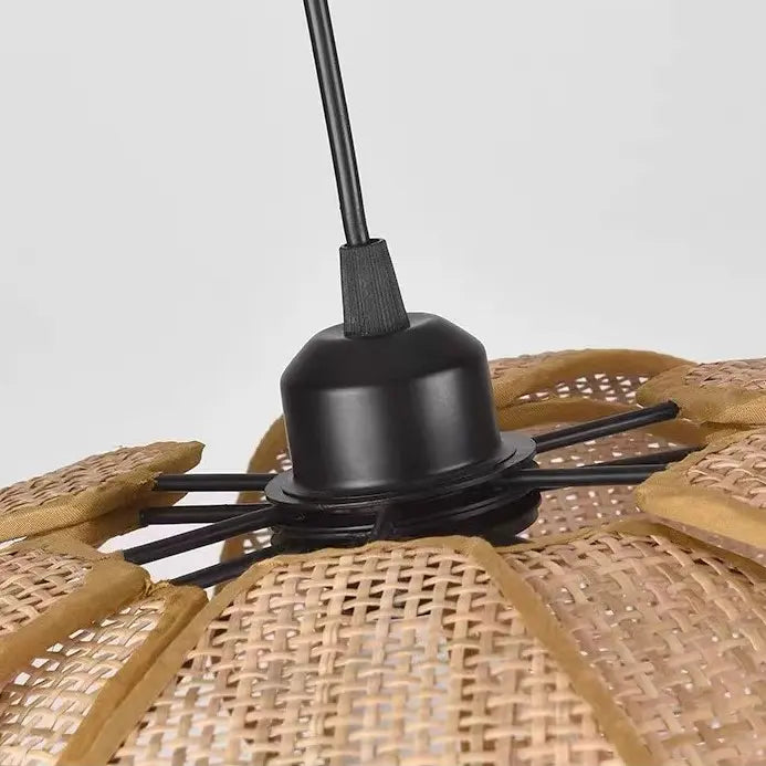 Rattan Flower Pendant Light view 8