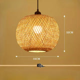 Rattan Globe Pendant Light view 3