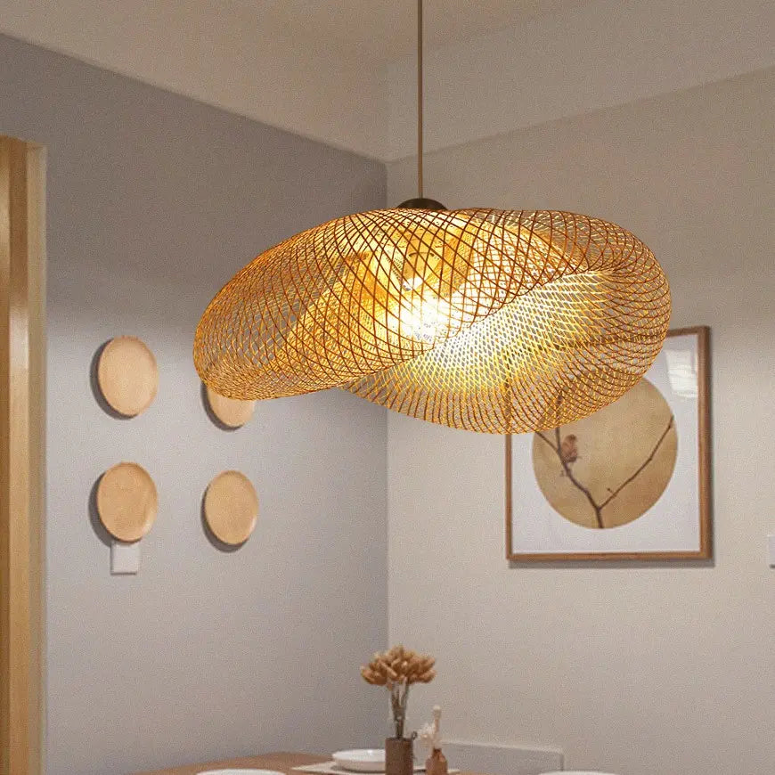 Rattan Lighting view 1