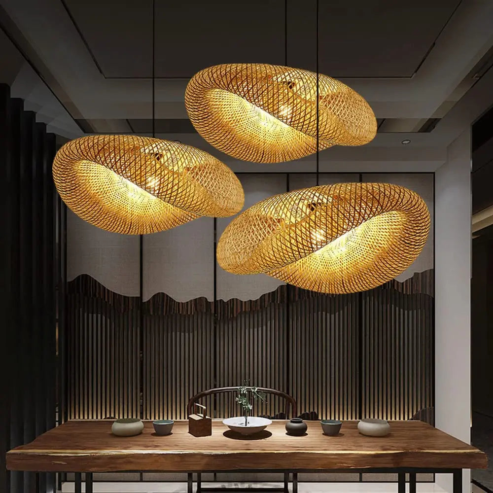 Rattan Lighting view 3
