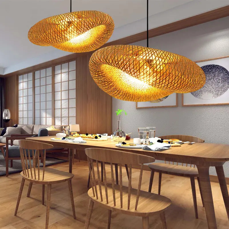 Rattan Lighting view 7