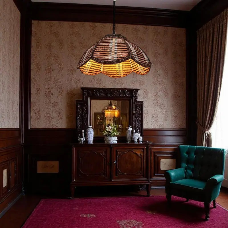 Rattan Pendant Light view 5