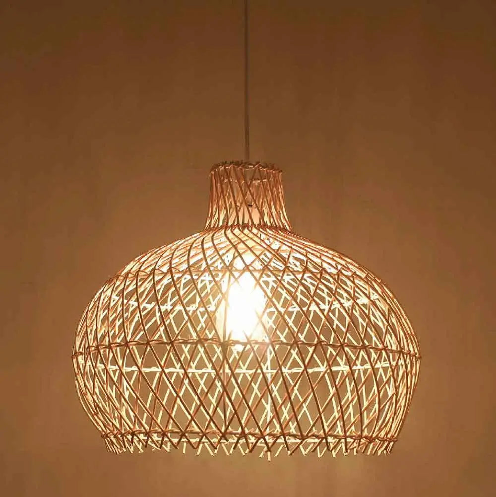 Woven Rattan Pendant Light view 10