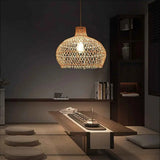 Woven Rattan Pendant Light view 6