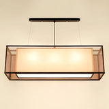 Rectangle Pendant Light view 1