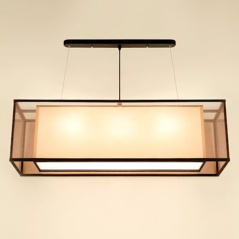 Rectangle Pendant Light view 1