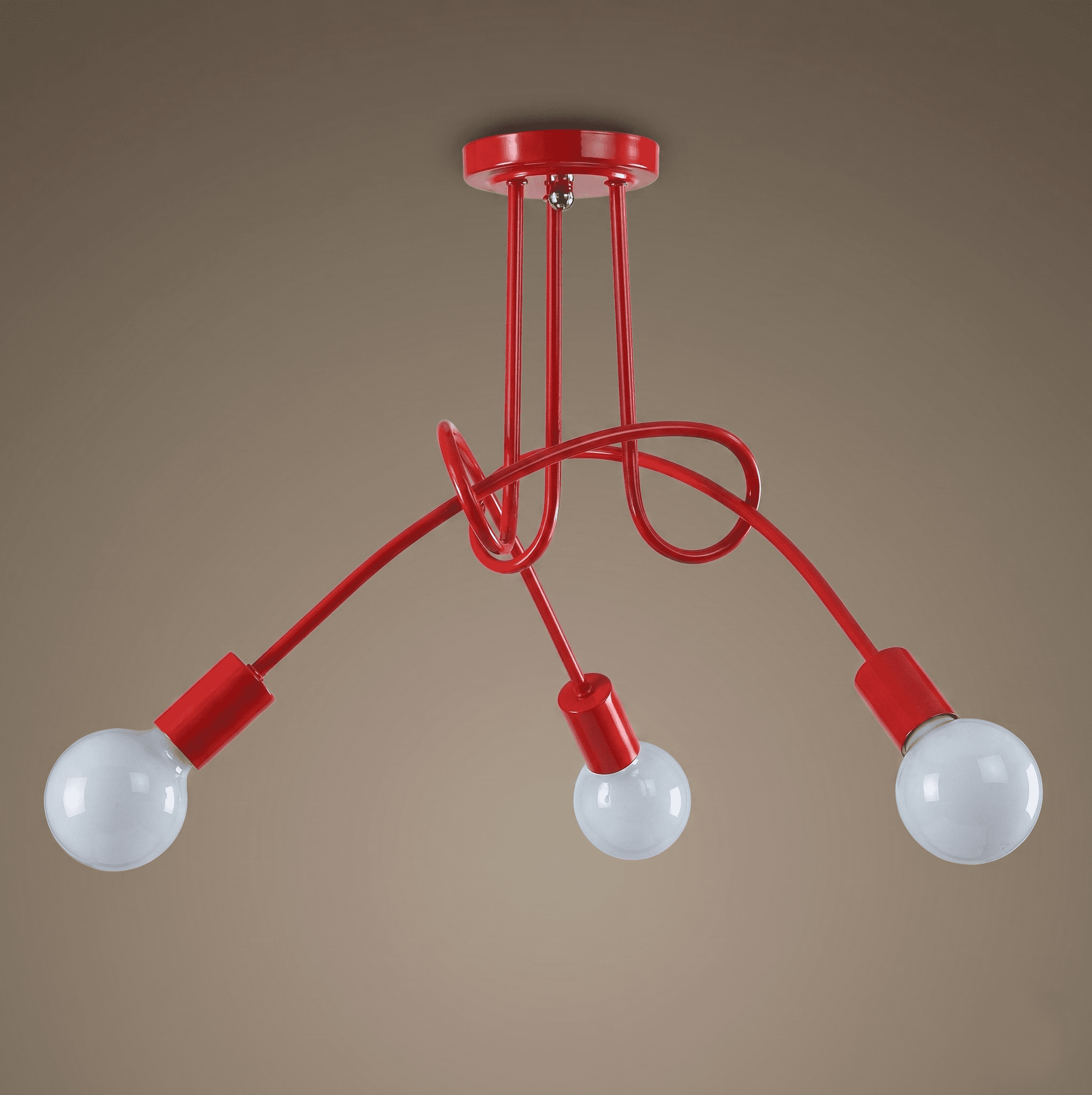 Red Ceiling Light view 4