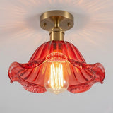 Red Flower Ceiling Light view 5