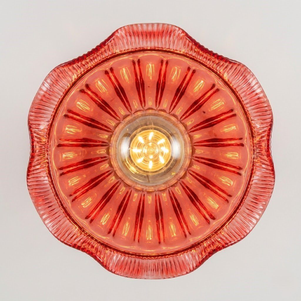 Red Flower Ceiling Light view 8