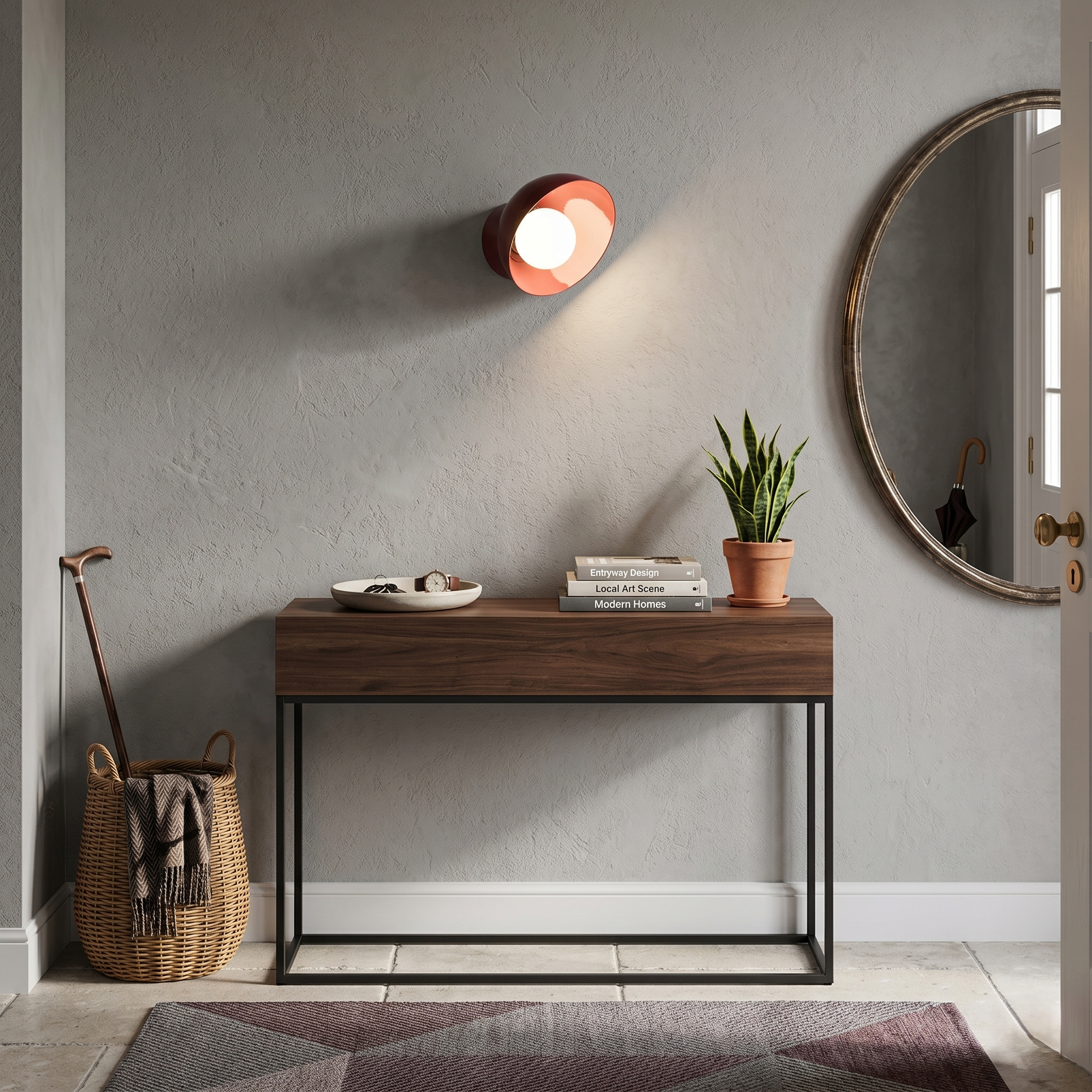 Red Wall Light view 4