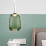 Reeded Glass Pendant Light view 1