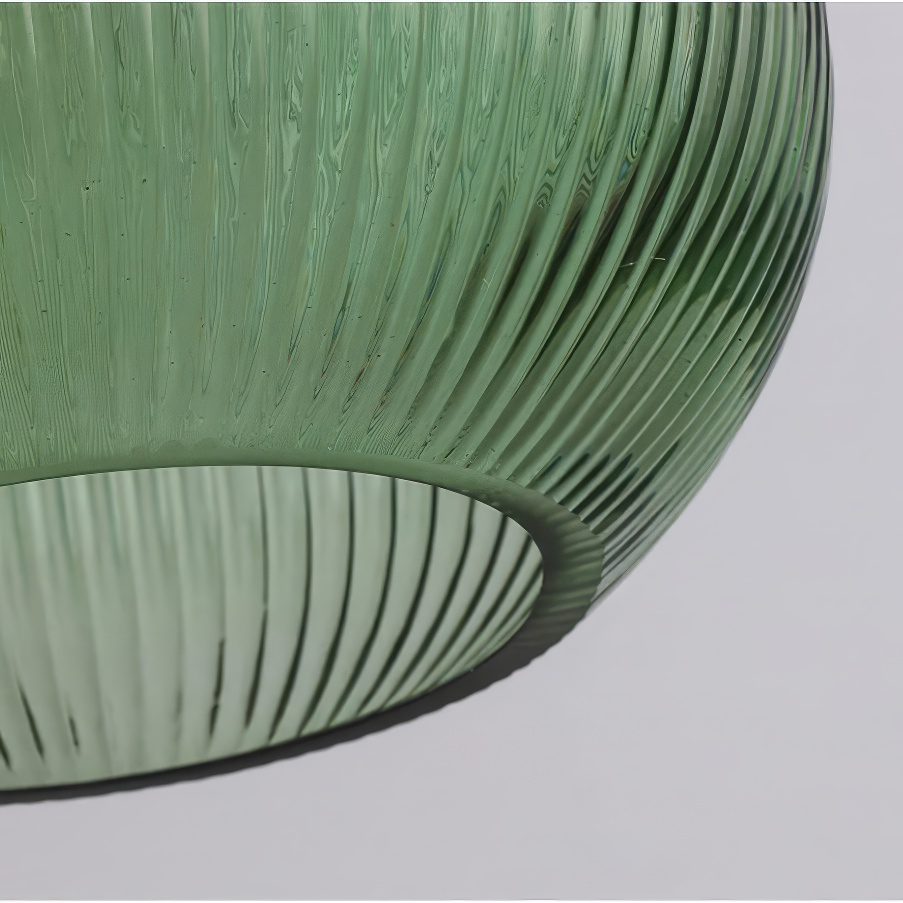Reeded Glass Pendant Light view 5