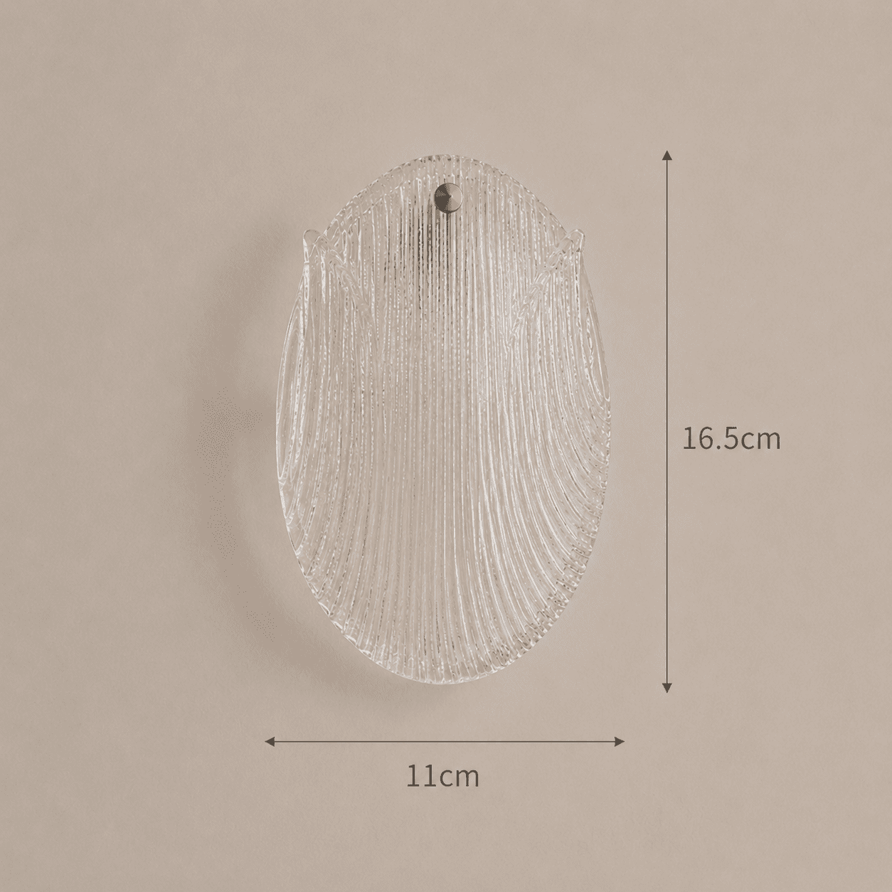 Reeded Glass Wall Light view 6