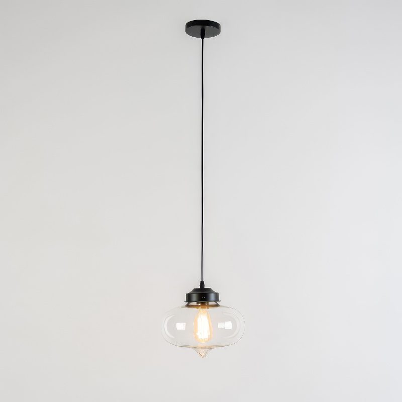 Retro Glass Pendant Light view 4