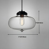 Retro Glass Pendant Light view 6