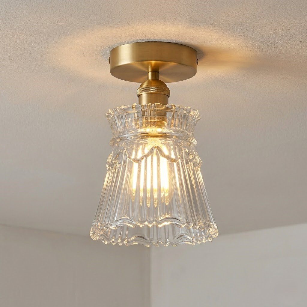 Ribbed Ceiling Light view 2
