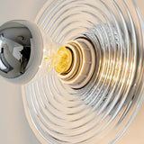 Ribbed Glass Ceiling Light view 9