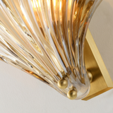 Ribbed Glass Wall Light view 3