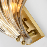 Ribbed Glass Wall Light view 7