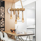 Rope Chandelier view 2