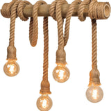 Rope Chandelier view 3